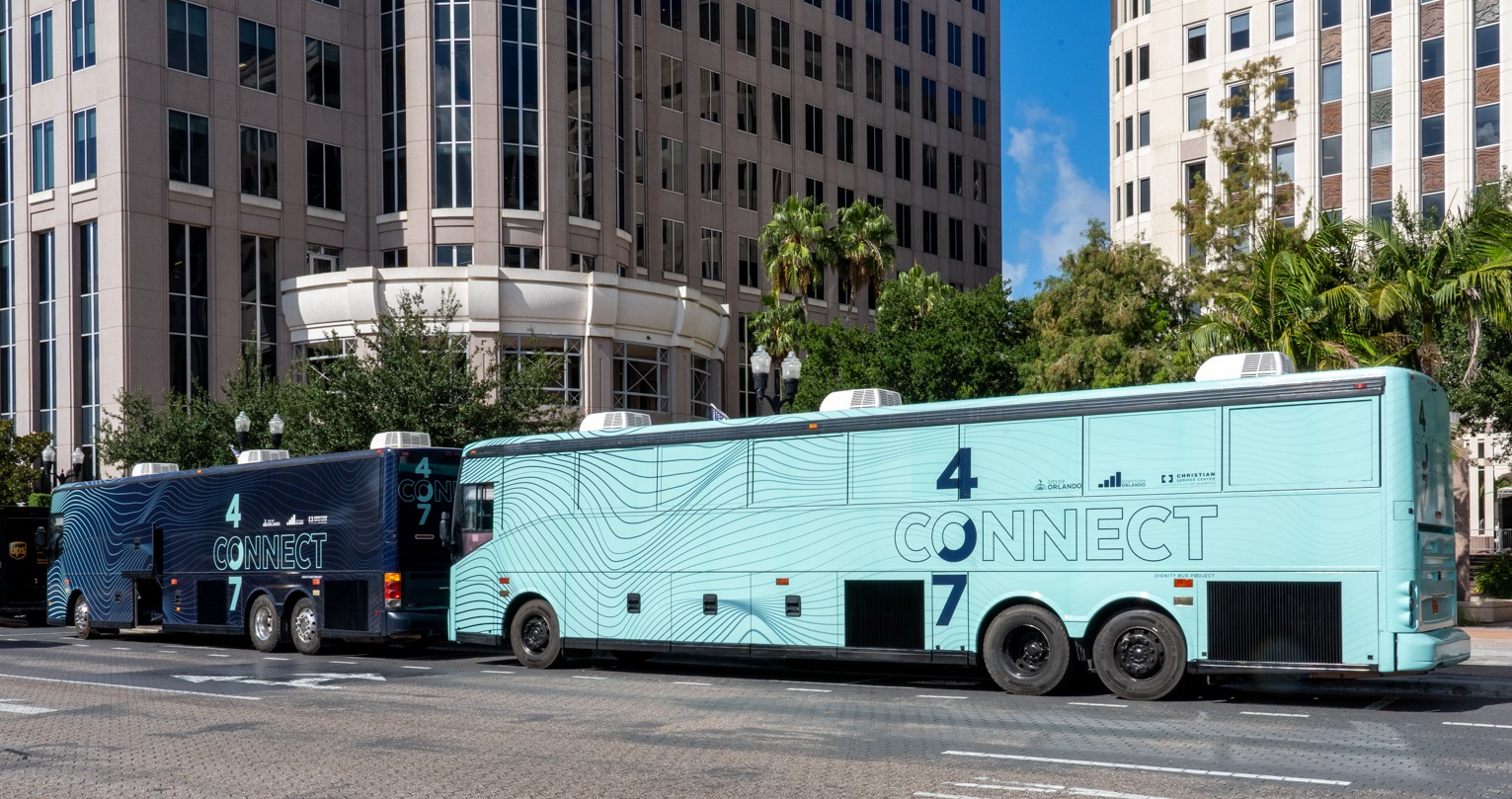 City of Orlando Rolls Out “407 Connect” Overnight Shelter Buses ...