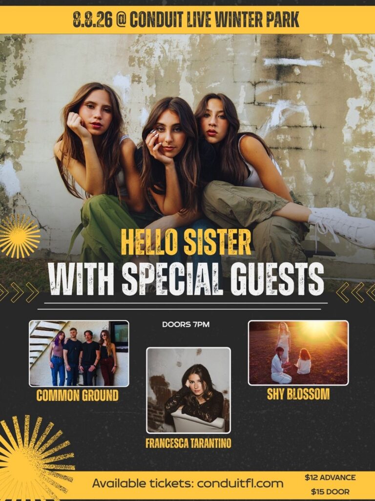Orlando's Hello Sister Headlines Night of Rising Florida Bands at